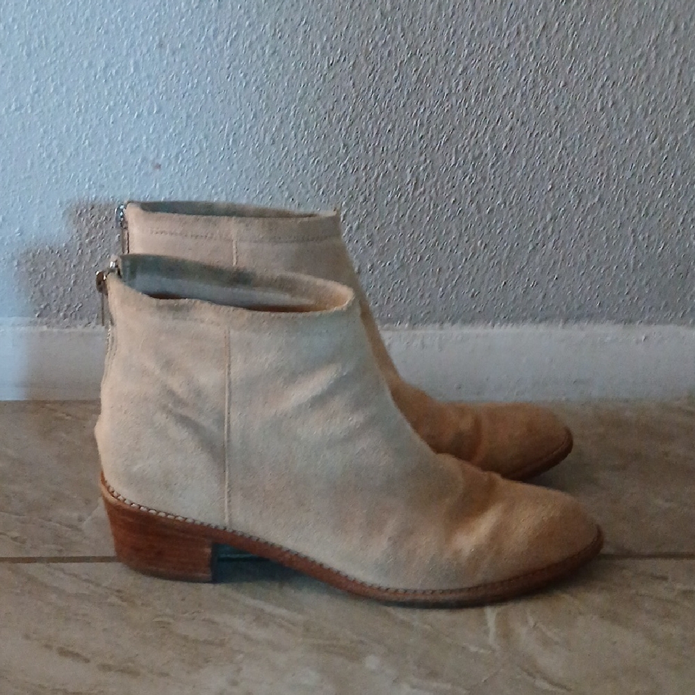 Loeffler Randall Cream Felix Boots